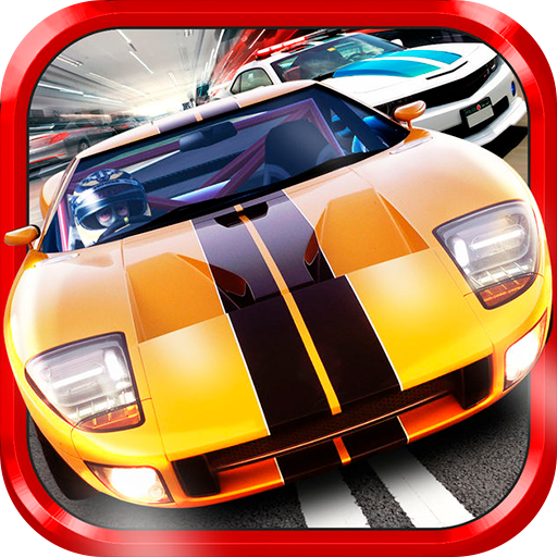 arcade car driving poster