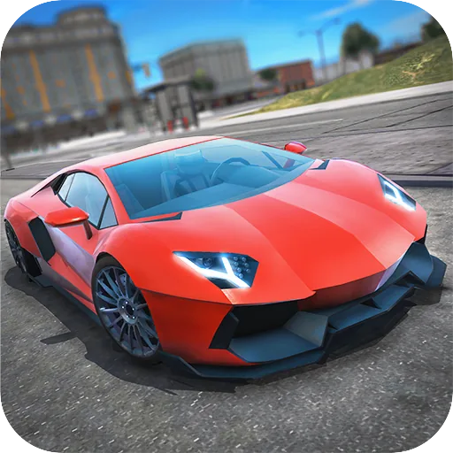 car game simulator poster