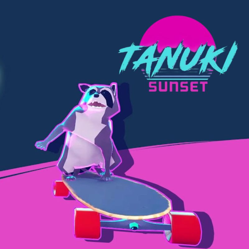 tanuki sunset poster